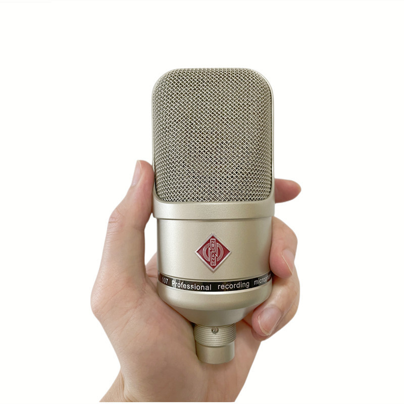 Microphones 107 Microphone Condenser Professional Microphone Kit with Free Shock Mount Mic For Gaming Recording Singing Podcast Living 221115