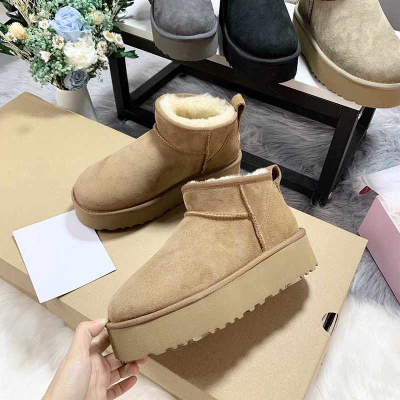 Winter Classic Ultra Mini Boots Platform Snow Boot Button Matte Fur Suede Sheepskin Wool Blend Comfort Fall Designer Ankle Booties, Color 17
Winter Classic Ultra Mini Boots Platform Snow Boot Button Matte Fur Suede Sheepskin Wool Blend Comfort Fall Designer Ankle Booties, Color 17