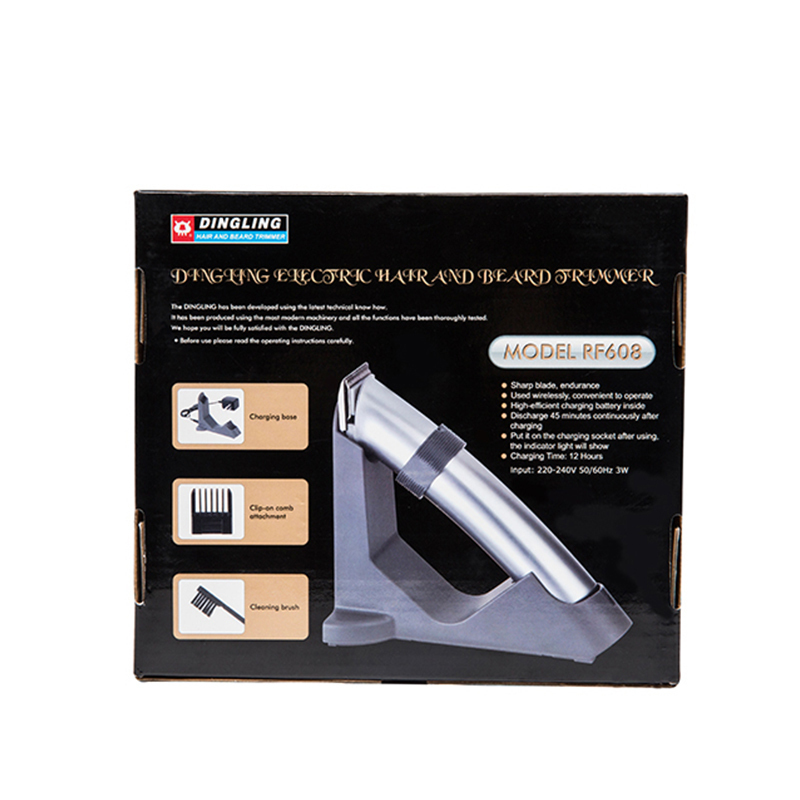 Hair Trimmer AIKIN DINGLING RF 608 Electric With Charging Base Rechargeable Cordless Mini Cutting Machine For Family Kids 221104