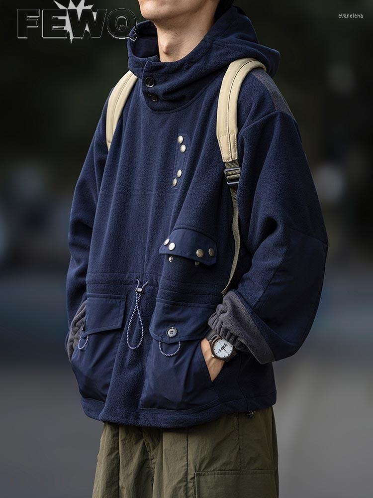 Men' Hoodies FEWQ Men' Hooded Jacket 2022 Autumn Winter Fleece Loose Button Pullover Coat Male Multi Bag Pockets Cargo Sweatshirt, Coffee
Men' Hoodies FEWQ Men' Hooded Jacket 2022 Autumn Winter Fleece Loose Button Pullover Coat Male Multi Bag Pockets Cargo Sweatshirt, Coffee