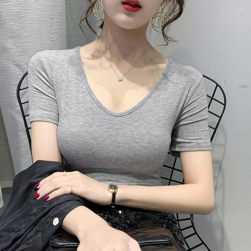 Women' T Shirts Woman TShirts Women' V-neck Short-Sleeved T-shirt Summer Top Crop Mujer Camisetas, Blue
Women' T Shirts Woman TShirts Women' V-neck Short-Sleeved T-shirt Summer Top Crop Mujer Camisetas, Blue