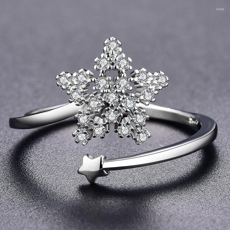 Wedding Rings Opened Size Cute Star For Women White Gold Color Ring Zircon Jewelry Bague Fashion Accessories Bijoux MSR347
Wedding Rings Opened Size Cute Star For Women White Gold Color Ring Zircon Jewelry Bague Fashion Accessories Bijoux MSR347