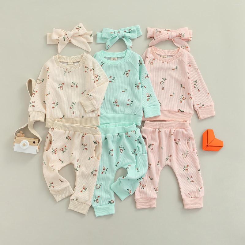 Clothing Sets Wallarenear 0-24M Born Infant Baby Girl 3Pcs Fashion Autumn Set Long Sleeve O-Neck Floral Printed Top Shirt Pants
Clothing Sets Wallarenear 0-24M Born Infant Baby Girl 3Pcs Fashion Autumn Set Long Sleeve O-Neck Floral Printed Top Shirt Pants