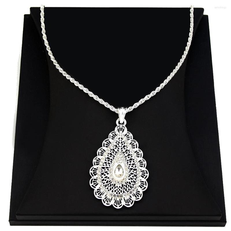 Pendant Necklaces Sunspicems Algeria Morocco Bride Necklace Arabic Long Women 18K Gold Silver Color Caftan Takchita Chain Jewelry
Pendant Necklaces Sunspicems Algeria Morocco Bride Necklace Arabic Long Women 18K Gold Silver Color Caftan Takchita Chain Jewelry