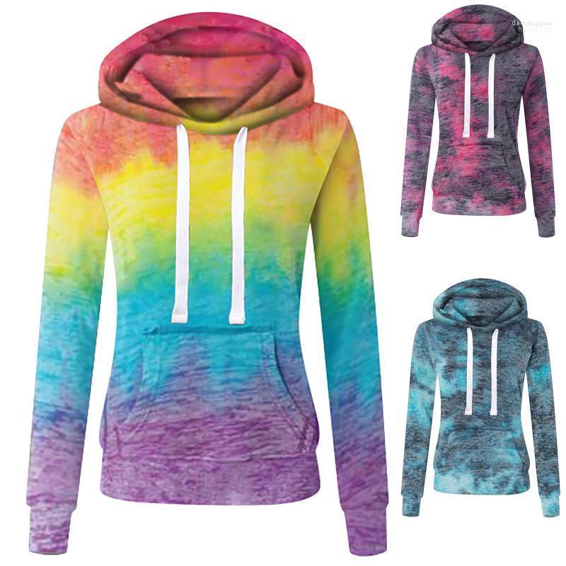 Women's Hoodies Women Casual Tie-Dyed Rainbow Color Print Hooded Hoodie O Neck Long Sleeve Pocket Loose Coat 3 Lady Oversized Women's &, Bu
Women's Hoodies Women Casual Tie-Dyed Rainbow Color Print Hooded Hoodie O Neck Long Sleeve Pocket Loose Coat 3 Lady Oversized Women's &, Bu