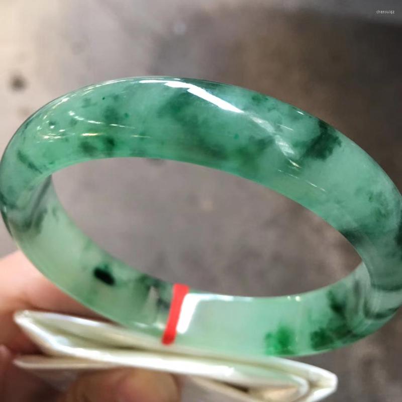 Bangle Send Certificate Grade A Burma Jade Green Floating Flowers Jadeite Myanmar Certified Jades Stone Bangles Amulet Bracelets
Bangle Send Certificate Grade A Burma Jade Green Floating Flowers Jadeite Myanmar Certified Jades Stone Bangles Amulet Bracelets