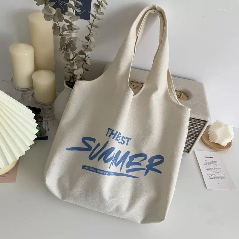 Evening Bags Women Letter Summe Canvas Shopping Bag Letters Print Shoulder Eco Cotton Shopper Cloth Fabric Handbag Tote For Girls, Summer
Evening Bags Women Letter Summe Canvas Shopping Bag Letters Print Shoulder Eco Cotton Shopper Cloth Fabric Handbag Tote For Girls, Summer