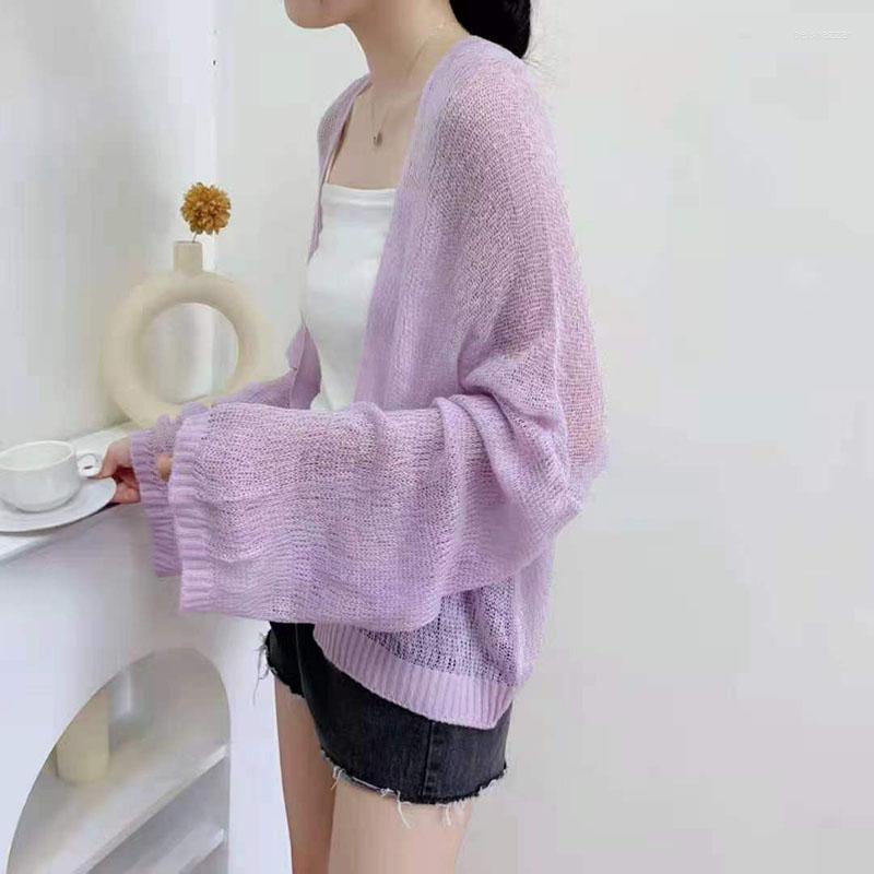 Women's Knits Women Autumn Loose Knitted Cardigan Outwear Casual Long Sleeve Thin V-neck Open Stitch Knitwear Female Sweater Coat, Sky blue
Women's Knits Women Autumn Loose Knitted Cardigan Outwear Casual Long Sleeve Thin V-neck Open Stitch Knitwear Female Sweater Coat, Sky blue