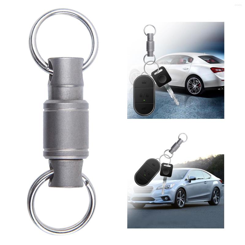 Keychains 1PC Keychain Detachable Key Buckle Clip Titanium Alloy For Keys