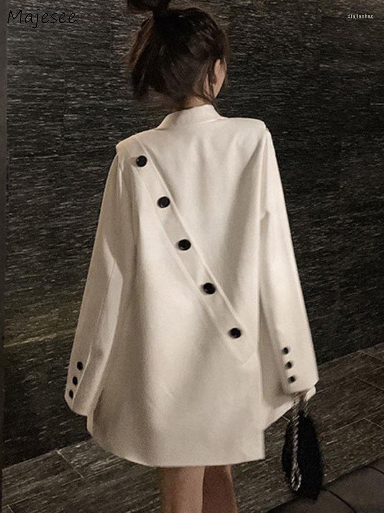 Women' Suits Blazers Women Button Design Casual Streetwear Autumn Vintage All-match Daily Elegant Clothing Students Mujer Fashion Harajuku, As shown
Women' Suits Blazers Women Button Design Casual Streetwear Autumn Vintage All-match Daily Elegant Clothing Students Mujer Fashion Harajuku, As shown