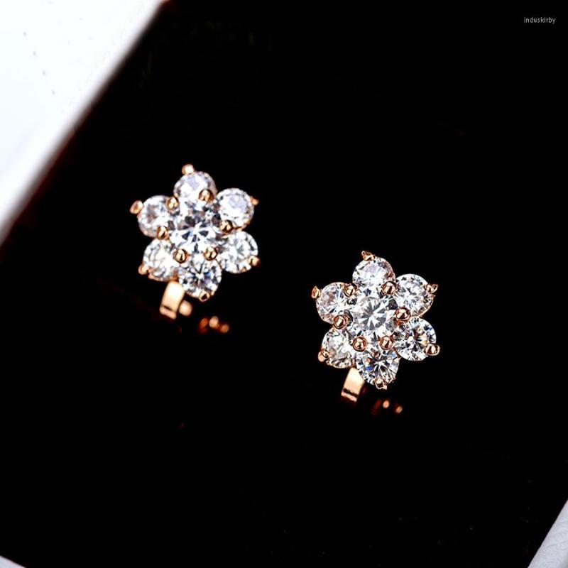 Backs Earrings Fashion Flower Shape Clip Earring No Ear Hole For Girl With Cubic Zirconia Korean Style Earings Jewellery Christmas Gift
Backs Earrings Fashion Flower Shape Clip Earring No Ear Hole For Girl With Cubic Zirconia Korean Style Earings Jewellery Christmas Gift