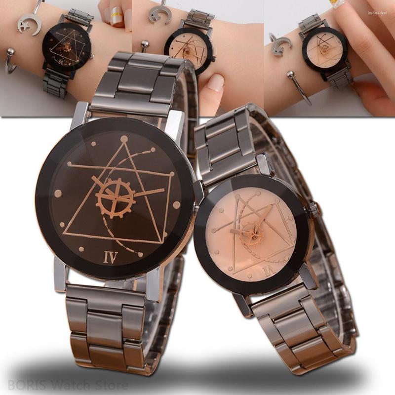 Wristwatches Fashion Luxury Watch Men 2022 Gear Needle Women Bracelet Unique Youth Couple Wristwatch Alloy Strap Montre Homme, 272 black
Wristwatches Fashion Luxury Watch Men 2022 Gear Needle Women Bracelet Unique Youth Couple Wristwatch Alloy Strap Montre Homme, 272 black