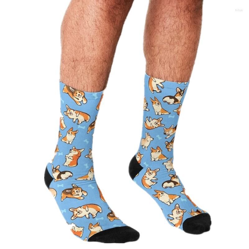 Men's Socks 2022 Funny Men's Jolly Corgis In Blue Pattern Printed Hip Hop Men Happy Cute Boys Street Style Crazy For, W1401
Men's Socks 2022 Funny Men's Jolly Corgis In Blue Pattern Printed Hip Hop Men Happy Cute Boys Street Style Crazy For, W1401