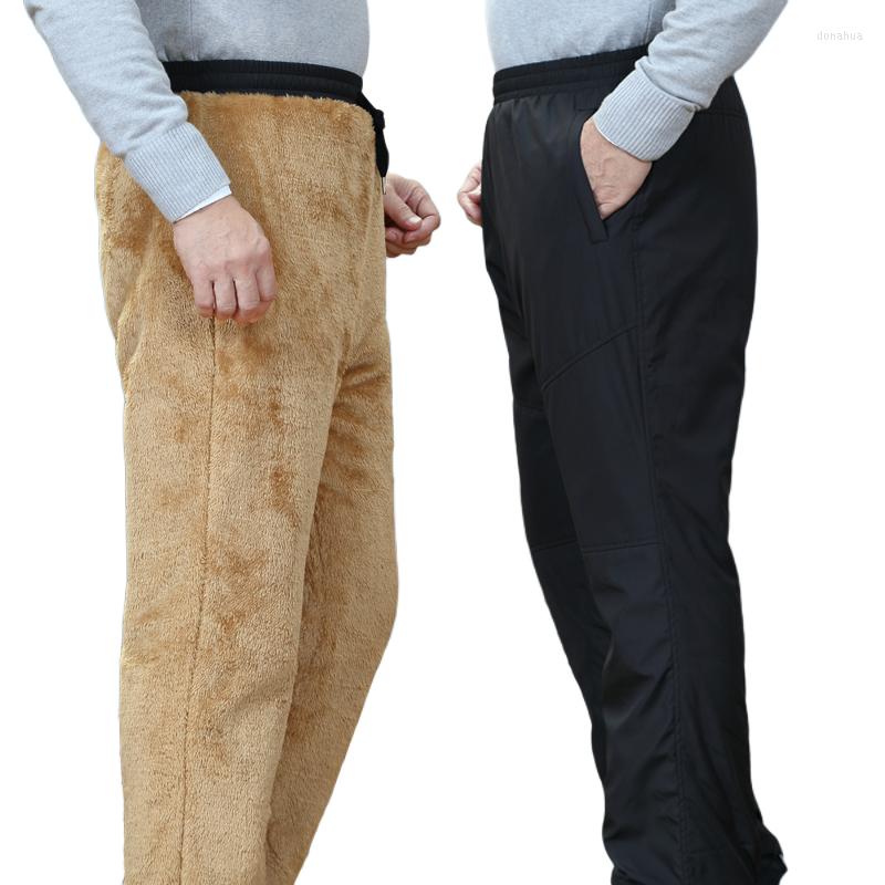 Men's Pants Casual Fleece Warm Men Plus Size Loose Trousers Winter Outwear Sweatpants Thicken Male Joggers Waterproof M, Black
Men's Pants Casual Fleece Warm Men Plus Size Loose Trousers Winter Outwear Sweatpants Thicken Male Joggers Waterproof M, Black