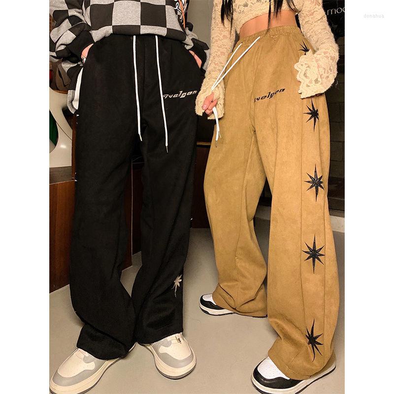 Men's Pants Sweatpants Women Baggy Sports Joggers Star Embroidery Streetwear High Waisted Trousers Drop Fast Ship Korean Clothes, G34689
Men's Pants Sweatpants Women Baggy Sports Joggers Star Embroidery Streetwear High Waisted Trousers Drop Fast Ship Korean Clothes, G34689