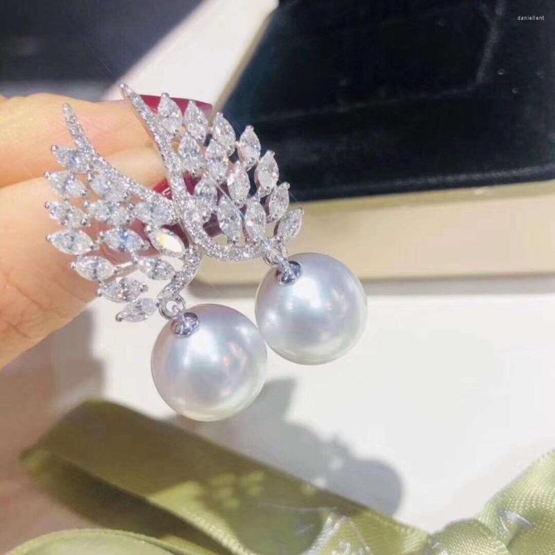 Dangle Earrings D506 Pearl Fine Jewelry 925 Sterling Silver 9-10mm Nature Fresh Water White Pearls Drop For Women
Dangle Earrings D506 Pearl Fine Jewelry 925 Sterling Silver 9-10mm Nature Fresh Water White Pearls Drop For Women