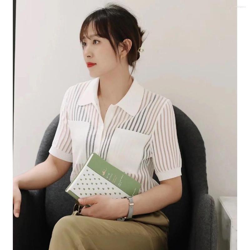 Women' Knits 2022 Summer Vertical Stripes Perspective Hollow Pocket Short Cotton Knit Cardigan Women' Clothing, Black
Women' Knits 2022 Summer Vertical Stripes Perspective Hollow Pocket Short Cotton Knit Cardigan Women' Clothing, Black