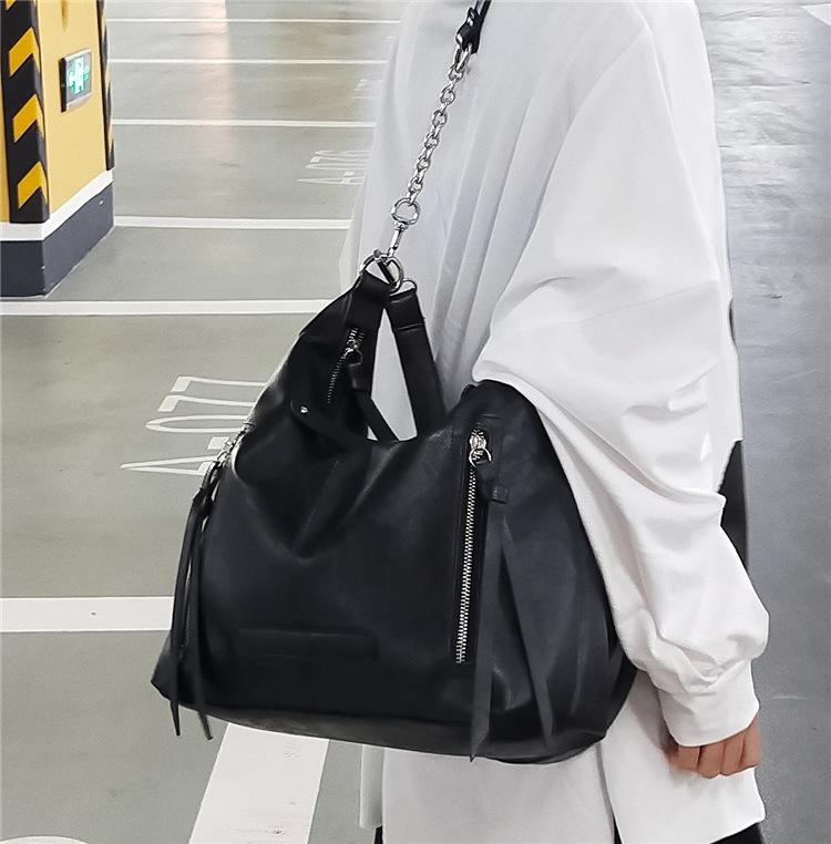 Evening Bags Tassel Women Handbag Large Capacity Chain Design Ladies Shoulder Bag High Quality Pu Leather Female Crossbody Big Totes Bo, Black
Evening Bags Tassel Women Handbag Large Capacity Chain Design Ladies Shoulder Bag High Quality Pu Leather Female Crossbody Big Totes Bo, Black