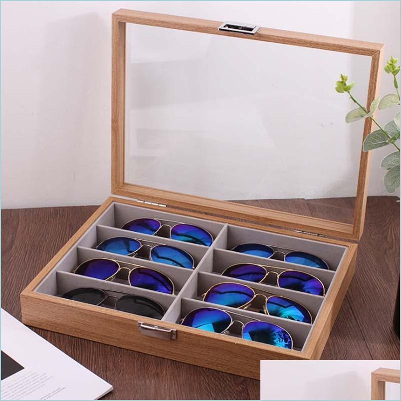 Jewelry Pouches Bags Mordoa Eyeglass Sunglass Storage Box Imitation Wood Glasses Display Case Organizer Collector 8 Slot Drop Deliv Dhgb1
Jewelry Pouches Bags Mordoa Eyeglass Sunglass Storage Box Imitation Wood Glasses Display Case Organizer Collector 8 Slot Drop Deliv Dhgb1