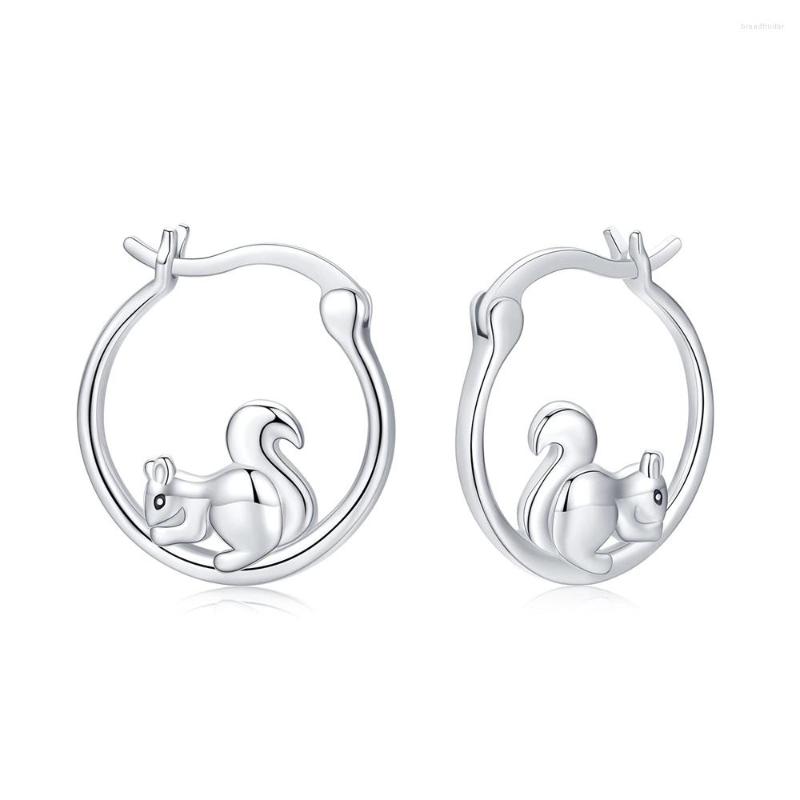 Hoop Earrings Harong Squirrel Earring Design Fashion Silver Plated Drop Earrins Cute Animal Jewelry Christmas Gift For Girl
Hoop Earrings Harong Squirrel Earring Design Fashion Silver Plated Drop Earrins Cute Animal Jewelry Christmas Gift For Girl