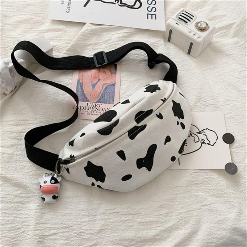 Waist Bags Women's Cow Grain Print Small Canvas Chest Bag Underarm Shoulder Messenger Crossbody Female Outdoor Travel
Waist Bags Women's Cow Grain Print Small Canvas Chest Bag Underarm Shoulder Messenger Crossbody Female Outdoor Travel