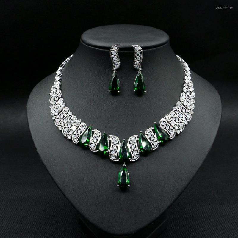 Necklace Earrings Set Luxury 2pcs Bridal Zirconia For Women Party Wedding Cubic Dubai Costum Jewelry 2022, Picture shown
Necklace Earrings Set Luxury 2pcs Bridal Zirconia For Women Party Wedding Cubic Dubai Costum Jewelry 2022, Picture shown