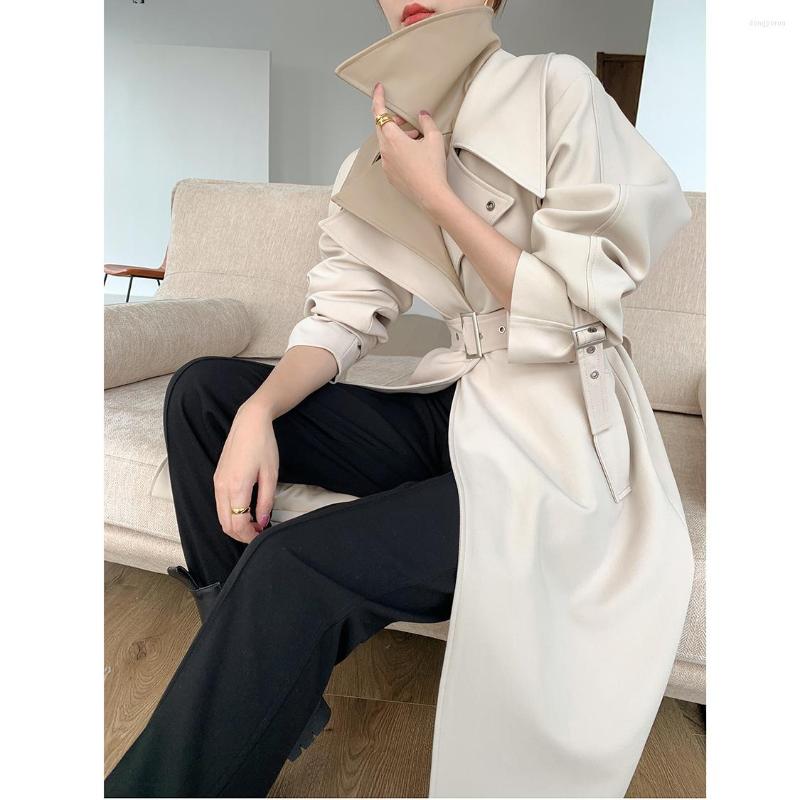 Women's Trench Coats Coat Women 2023 British Style Autumn Belt Calf-Length Female Overcoat Outerwear High Quality, Beige
Women's Trench Coats Coat Women 2023 British Style Autumn Belt Calf-Length Female Overcoat Outerwear High Quality, Beige