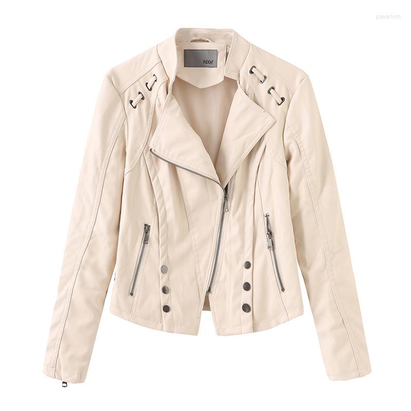 Women' Leather 2022 Fall Jacket Women Turn-down Collar Motor Biker Fashion Plus Size Coat Autumn Streetwear, Yellow
Women' Leather 2022 Fall Jacket Women Turn-down Collar Motor Biker Fashion Plus Size Coat Autumn Streetwear, Yellow
