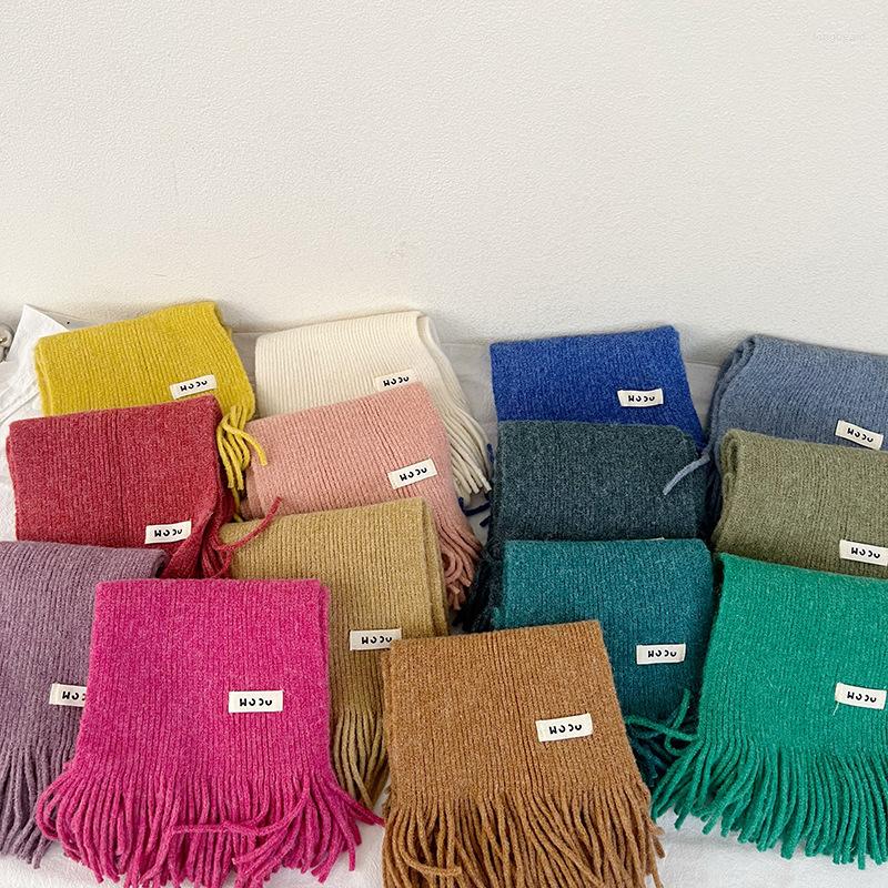 Scarves JulyPalette Solid Color Children's Scarf 2022 Autumn Winter Kids Long Tassel Knitting Girls Neck Collar Keep Warm
Scarves JulyPalette Solid Color Children's Scarf 2022 Autumn Winter Kids Long Tassel Knitting Girls Neck Collar Keep Warm