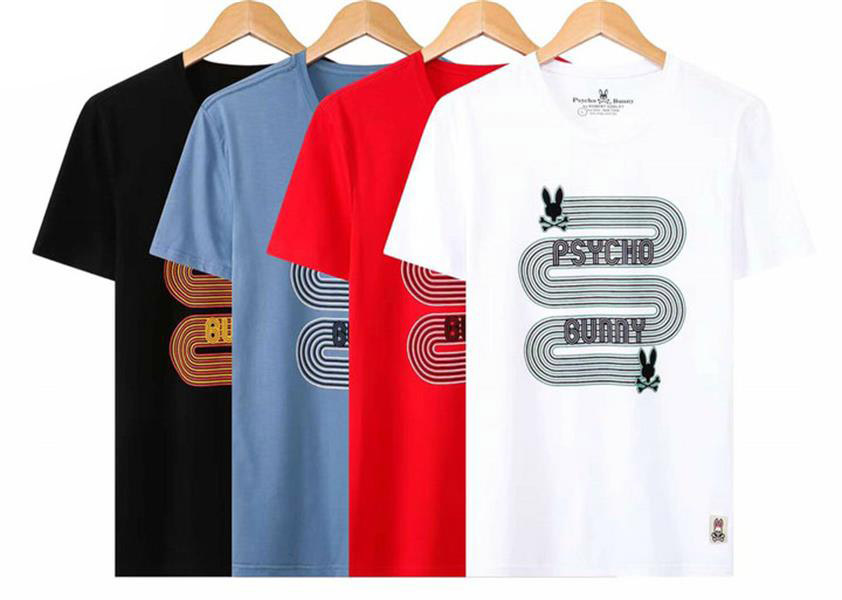 Psycho Bunny Men's Short T-Shirt Colorful Skull Rabbit Hoodlum Rabbit Round Neck European and American Street Fashion Couple T-Shirt, Customize
Psycho Bunny Men's Short T-Shirt Colorful Skull Rabbit Hoodlum Rabbit Round Neck European and American Street Fashion Couple T-Shirt, Customize