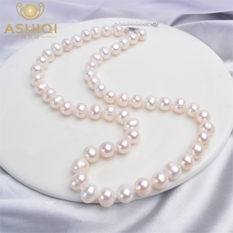 Chokers ASHIQI Natural Freshwater Pearl Necklace Near Round Pearl Jewelry for Women Wedding Gifts for The Year Trend 221104
Chokers ASHIQI Natural Freshwater Pearl Necklace Near Round Pearl Jewelry for Women Wedding Gifts for The Year Trend 221104