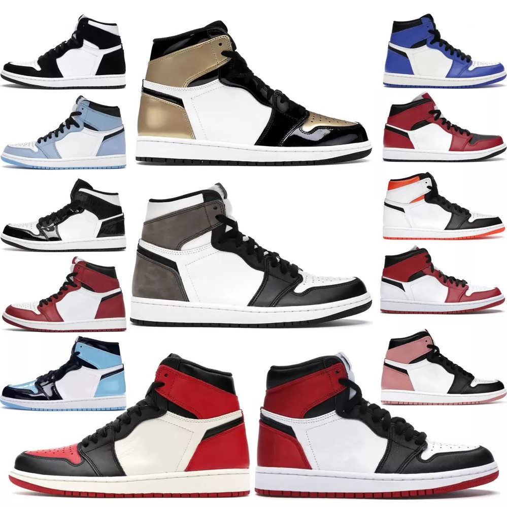 Jumpman 1 high OG basketball shoes Mens 1s men women sports Sneakers trainers Bordeaux University Blue dark mocha bred shadow UNC twist seafoam, 35
Jumpman 1 high OG basketball shoes Mens 1s men women sports Sneakers trainers Bordeaux University Blue dark mocha bred shadow UNC twist seafoam, 35