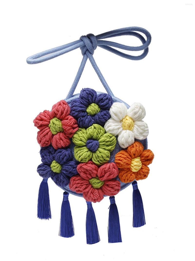 Evening Bags Women S Shoulder Bag Summer Autumn Woven Wool Flower Tassel Decorated Crossbody Beach Travel For Girls Ladies, Blue
Evening Bags Women S Shoulder Bag Summer Autumn Woven Wool Flower Tassel Decorated Crossbody Beach Travel For Girls Ladies, Blue