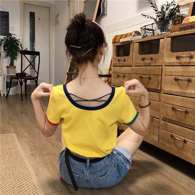 Women's T Shirts Woman TShirts Summer Embroidered T-shirt Women's Short-Sleeved Top Crop Mujer Camisetas, Black
Women's T Shirts Woman TShirts Summer Embroidered T-shirt Women's Short-Sleeved Top Crop Mujer Camisetas, Black
