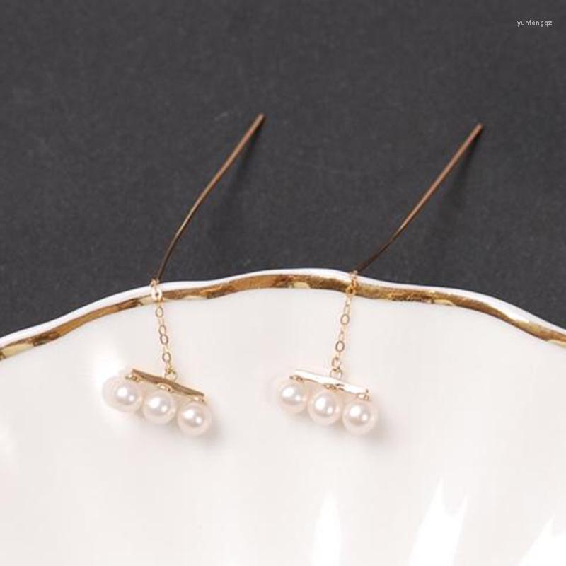 Dangle Earrings Sinya 18k Gold Drop Earring With Natural Round High Luster Pearls Fashion Design 2022 Arrival For Women Ladies Girls
Dangle Earrings Sinya 18k Gold Drop Earring With Natural Round High Luster Pearls Fashion Design 2022 Arrival For Women Ladies Girls