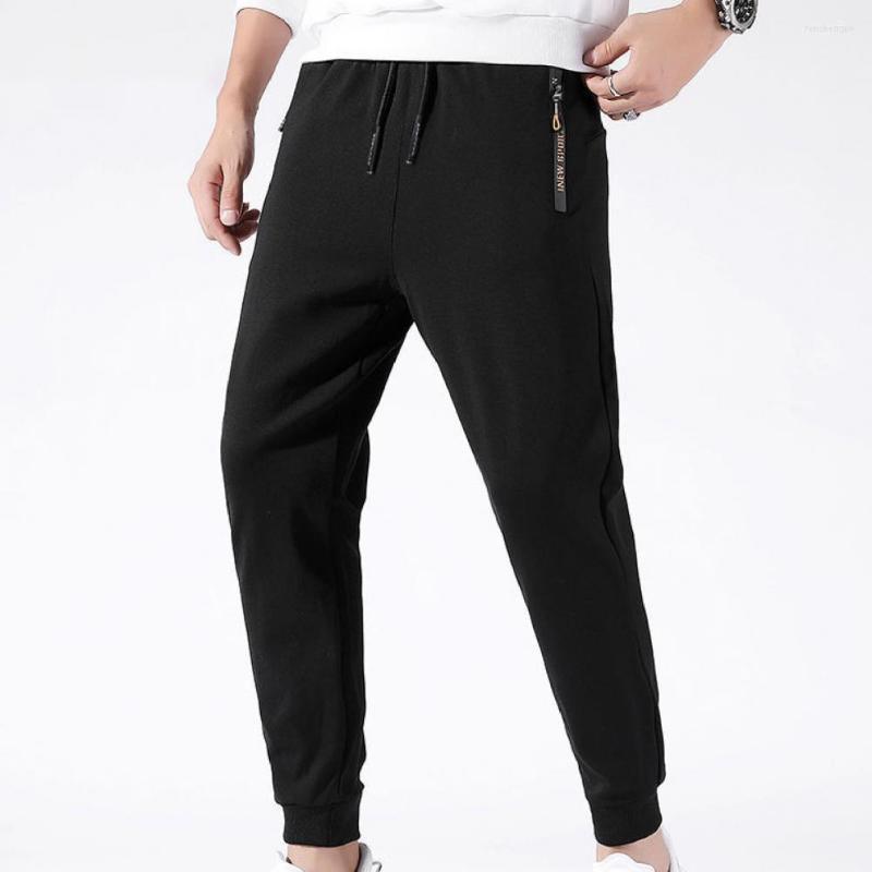 Men's Pants Casual Men Elastic Waist Stretchy Bottoms Thicken Pure Color Trousers, With zipper
Men's Pants Casual Men Elastic Waist Stretchy Bottoms Thicken Pure Color Trousers, With zipper