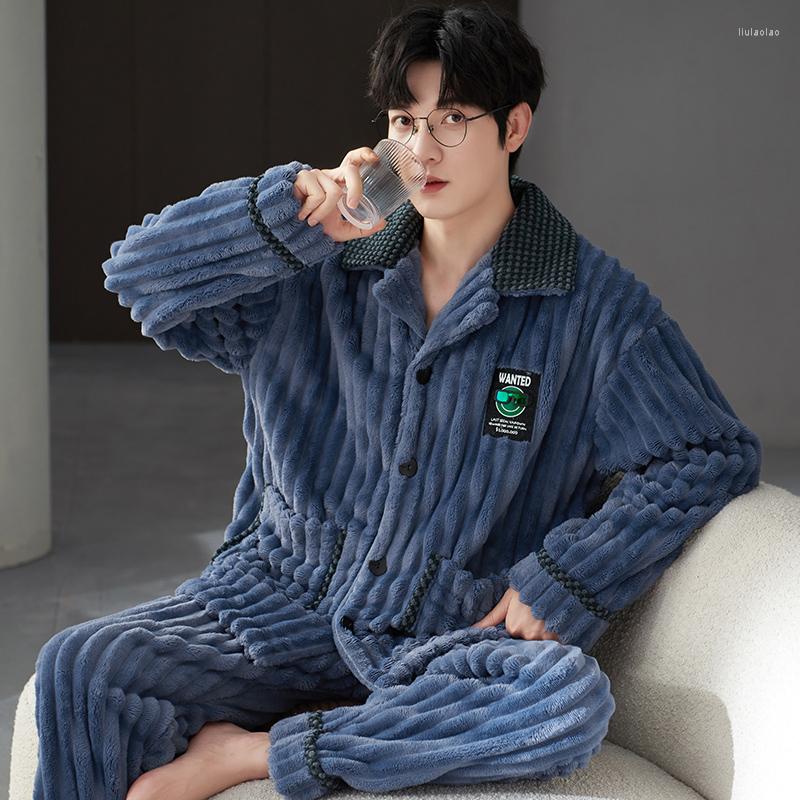 Men's Sleepwear QUHENG Autumn Flannel Men's 2022 Winter Thicken Warm Pajamas Sets Male Long Sleeve Trousers Nightgown Home Clothing, 12
Men's Sleepwear QUHENG Autumn Flannel Men's 2022 Winter Thicken Warm Pajamas Sets Male Long Sleeve Trousers Nightgown Home Clothing, 12