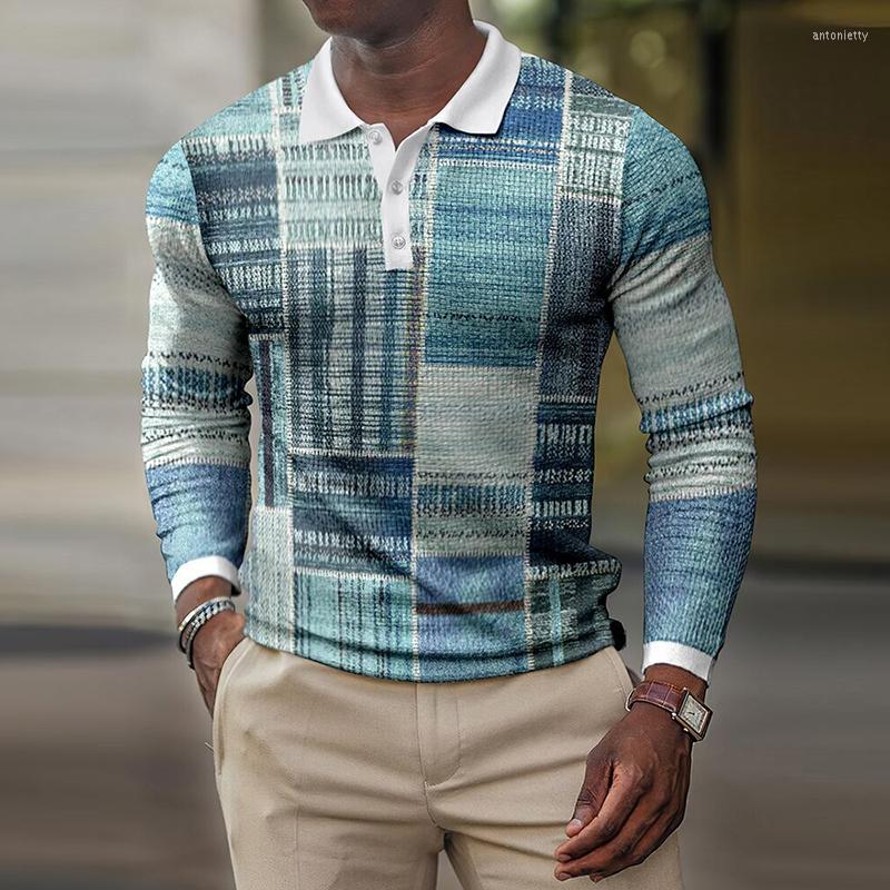 Men' Polos 2022 Autumn Casual Printed Polo Shirts Men Fashion Turn-down Long Sleeve Shirt For Winter Buttoned Slim Fit Tops, 02 white
Men' Polos 2022 Autumn Casual Printed Polo Shirts Men Fashion Turn-down Long Sleeve Shirt For Winter Buttoned Slim Fit Tops, 02 white