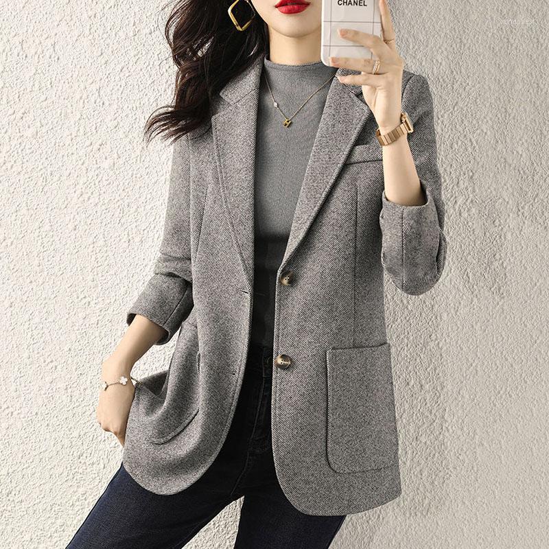 Women' Suits Spring Autumn Gray Suit Jacket Female Korean Casual Top Plus Size Office Professional Women' Clothing Blazer Button, Brown
Women' Suits Spring Autumn Gray Suit Jacket Female Korean Casual Top Plus Size Office Professional Women' Clothing Blazer Button, Brown