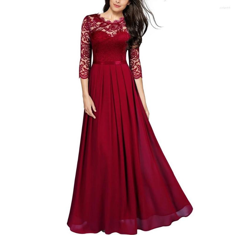 Party Dresses Green Black Red Women' Summer Long Prom Lace Vintage Dress Chiffon Ruffle Bridesmaid Floor Evening Maxi Night Robes
Party Dresses Green Black Red Women' Summer Long Prom Lace Vintage Dress Chiffon Ruffle Bridesmaid Floor Evening Maxi Night Robes