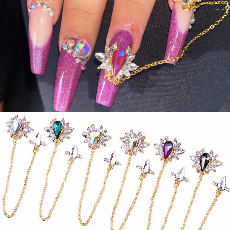 Nail Art Decorations 1pcs 3D Metal Jewelry Chain 10-17mm Japanese-style Nails Crystal Manicure Zircon Diamond Charms JE314-319
Nail Art Decorations 1pcs 3D Metal Jewelry Chain 10-17mm Japanese-style Nails Crystal Manicure Zircon Diamond Charms JE314-319