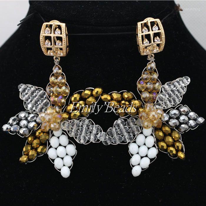 Dangle Earrings Latest Handmade Flower For Women Colorful African Style Crystal Beads Party/Wedding Gift AIJ876
Dangle Earrings Latest Handmade Flower For Women Colorful African Style Crystal Beads Party/Wedding Gift AIJ876