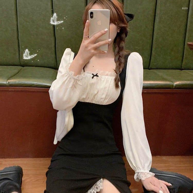 Casual Dresses Women Women' Square Collar Split Dress Autumn Winter Tight Vestido De Mujer Femme Robe, Black
Casual Dresses Women Women' Square Collar Split Dress Autumn Winter Tight Vestido De Mujer Femme Robe, Black