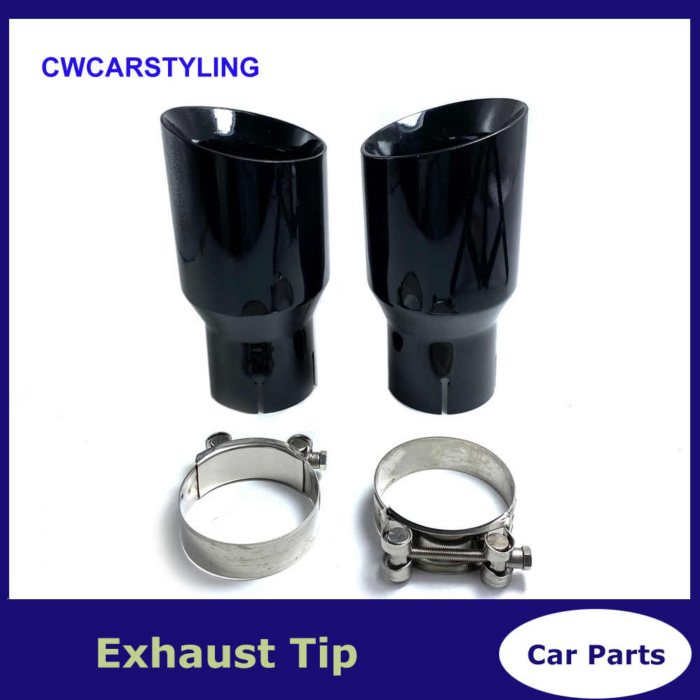 1 PC Car Modified Stainless Steel Glossy Black Exhaust Pipe Universal Bevel Edeg Shiny Muffler Tip For BMW Series Mazda VW Benz
1 PC Car Modified Stainless Steel Glossy Black Exhaust Pipe Universal Bevel Edeg Shiny Muffler Tip For BMW Series Mazda VW Benz