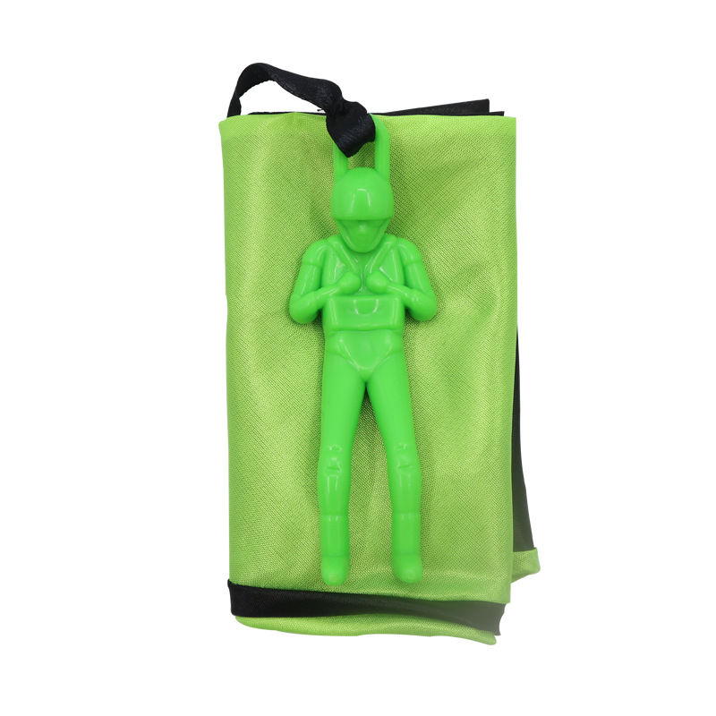 Novelty Games Hand Parachute Throwing Toy Mini Soldier Parachute Kids Outdoor Play Sports Toys Parent-child Interaction Fun Toys