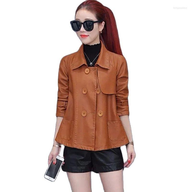 Women's Leather Jacket Women's Korean 2022 Short Loose Casual Motorcycle Spring And Autumn Coat A882, Red
Women's Leather Jacket Women's Korean 2022 Short Loose Casual Motorcycle Spring And Autumn Coat A882, Red