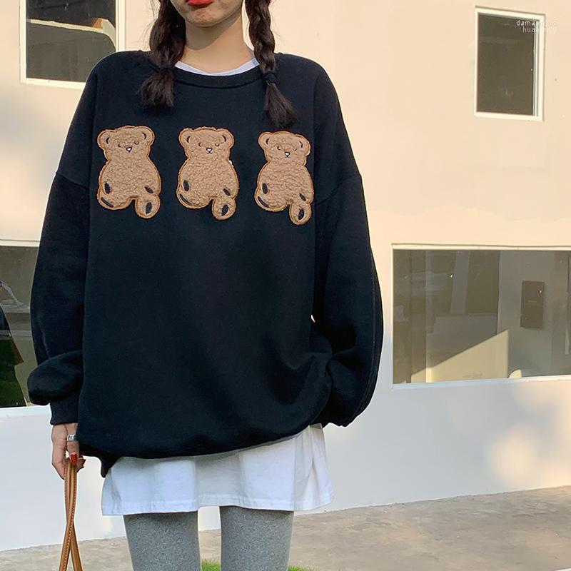 Women's Hoodies Women's Sweatshirts Japanese Harajuku Ulzzang Vintage Loose Casual Ins Bear Sweatshirt Female Korean Kawaii Clothing, Black
Women's Hoodies Women's Sweatshirts Japanese Harajuku Ulzzang Vintage Loose Casual Ins Bear Sweatshirt Female Korean Kawaii Clothing, Black