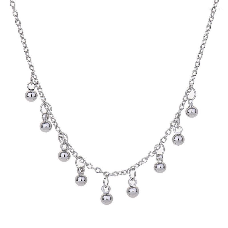 Pendant Necklaces Round Beads Necklace Gold Plated Women Girls Lady Jewelry Christmas Gift
Pendant Necklaces Round Beads Necklace Gold Plated Women Girls Lady Jewelry Christmas Gift