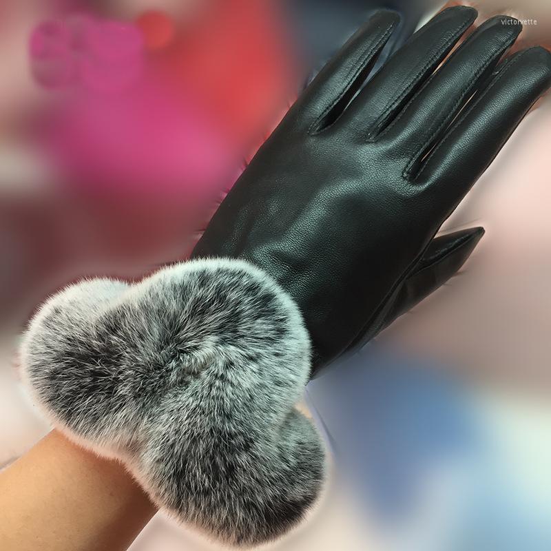 Five Fingers Gloves 2022 Women's Genuine Leather Real Rex Fur Trims Sheepskin Mittens Autumn Winter Cuffs Fashion Warm
Five Fingers Gloves 2022 Women's Genuine Leather Real Rex Fur Trims Sheepskin Mittens Autumn Winter Cuffs Fashion Warm