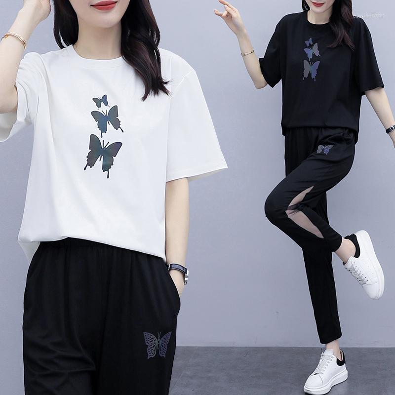 Women's Two Piece Pants Casual Women Outfits Summer Bow Print 2 Set Top And Korean Tracksuit Tracksuits Matching Sets, Black
Women's Two Piece Pants Casual Women Outfits Summer Bow Print 2 Set Top And Korean Tracksuit Tracksuits Matching Sets, Black